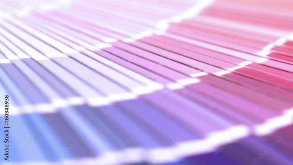Open Pantone sample colors catalogue.