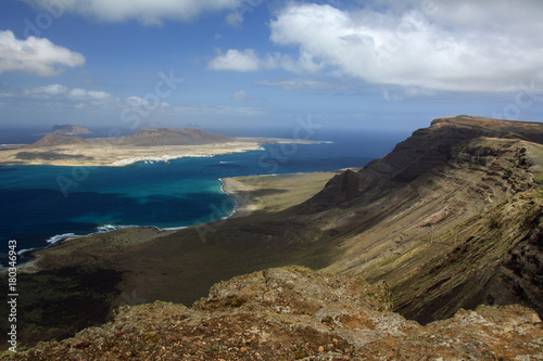 View of Graciosa Island from Lanzarote