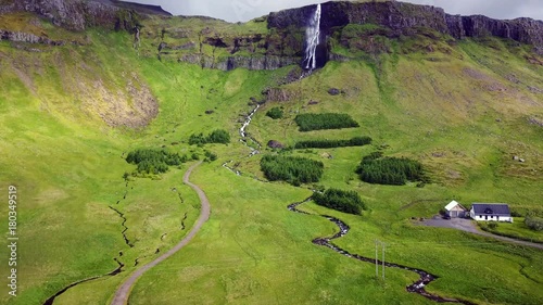 Island Bjarnafoss Wasserfall