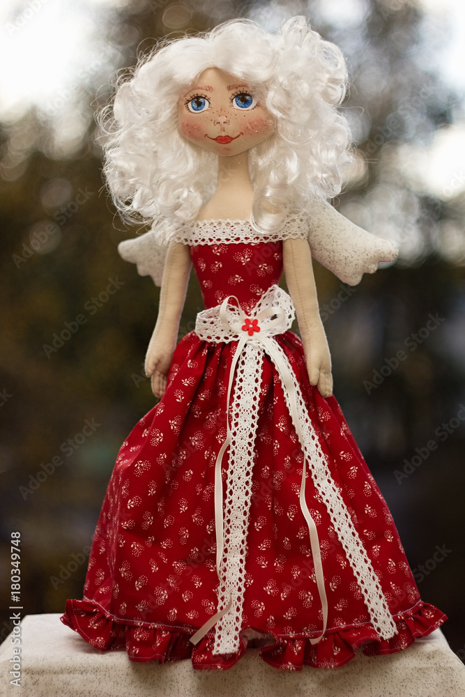 Hand sewing doll, angel, princess.