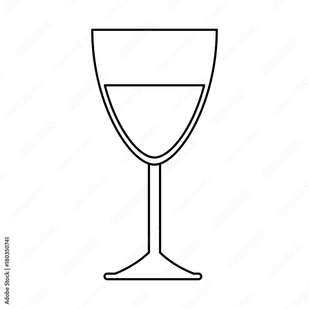 wine cup isolated icon vector illustration design wine cup isolated icon vector illustration design