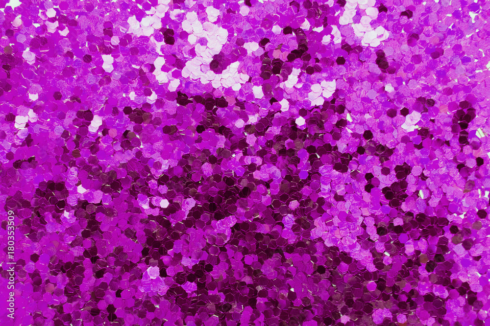 Sequins background texture in bright pink