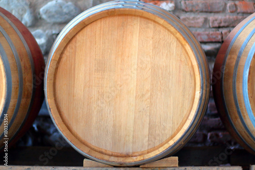 Wooden barrel for wine