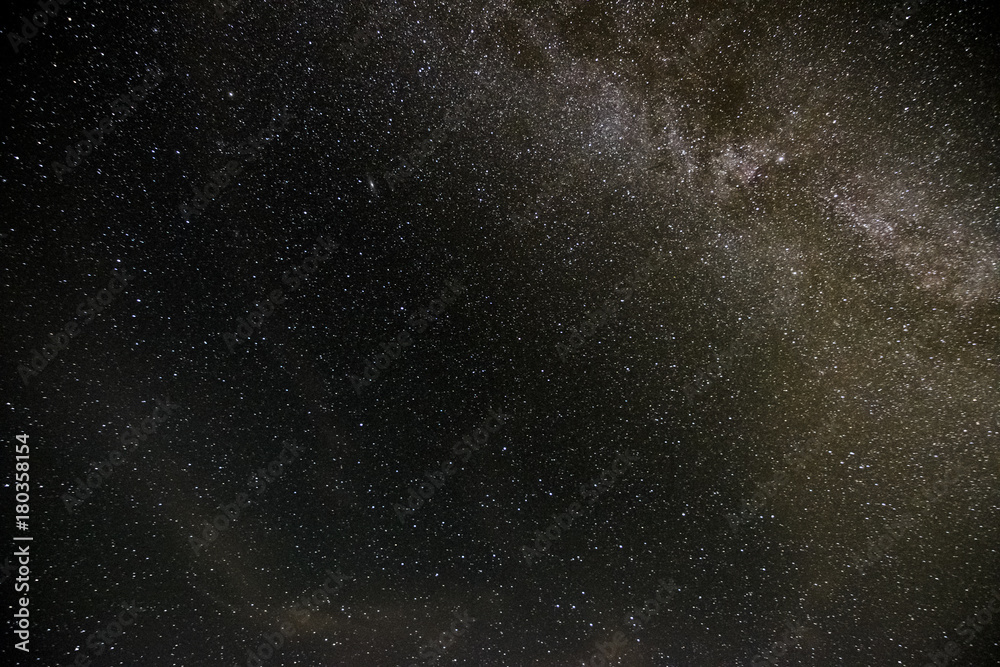 Fototapeta premium milky way on night sky.