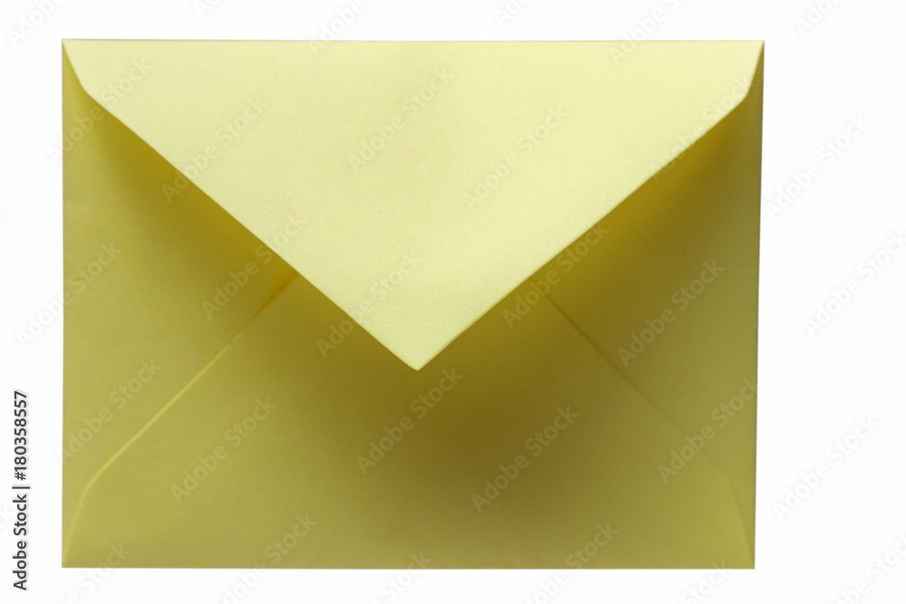 Yellow envelope.