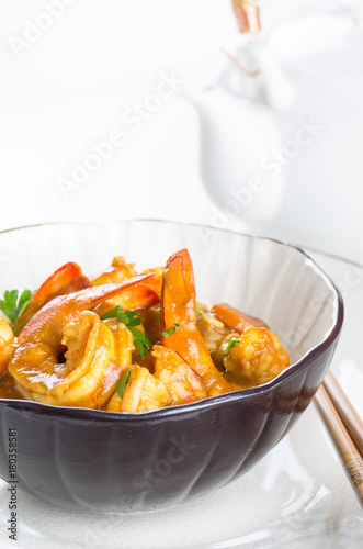 Japanese shrimp curry