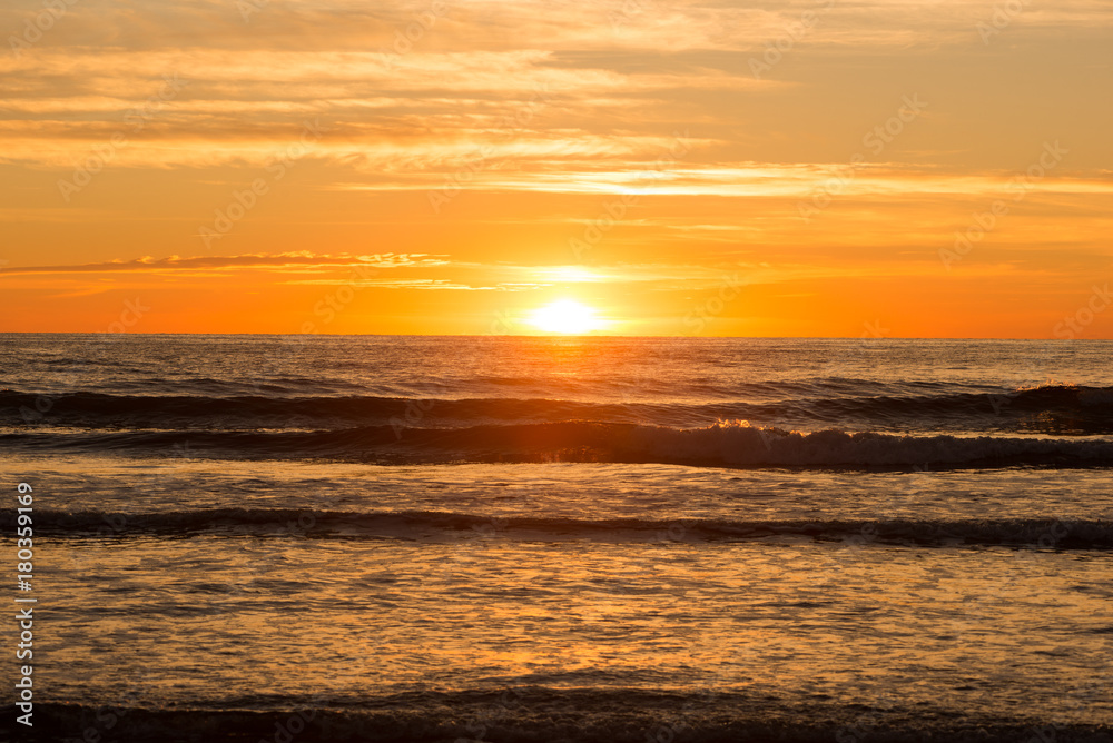 The coast of Oropesa del Mar on the Costa Azahar