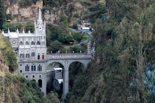 Sanctuary of Our Lady, Las Lajas, Colombia, South America