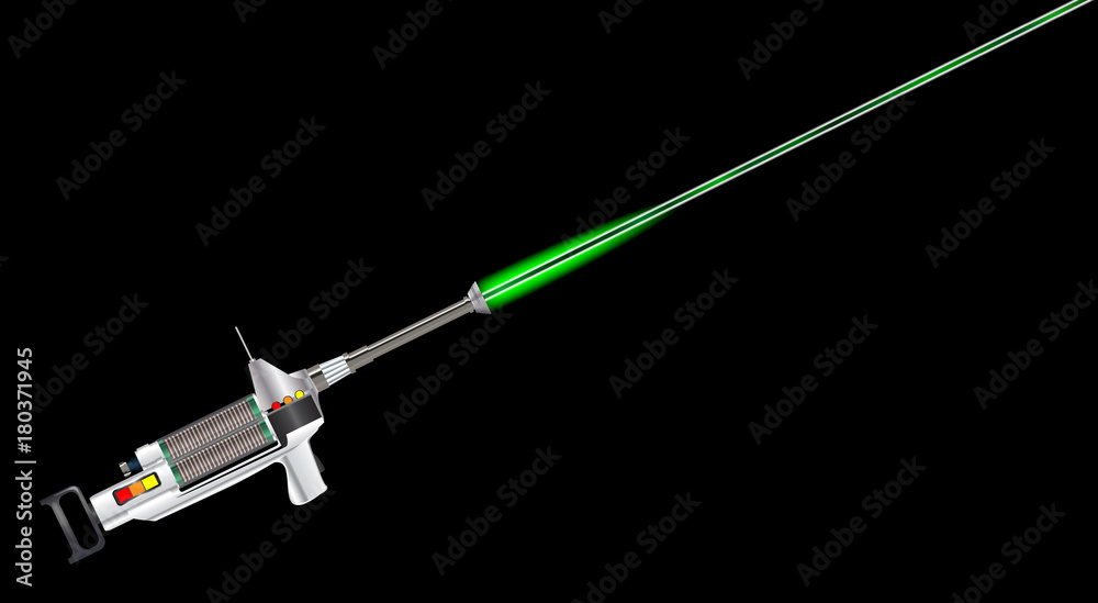Fototapeta premium Sci-Fi Laser Rifle