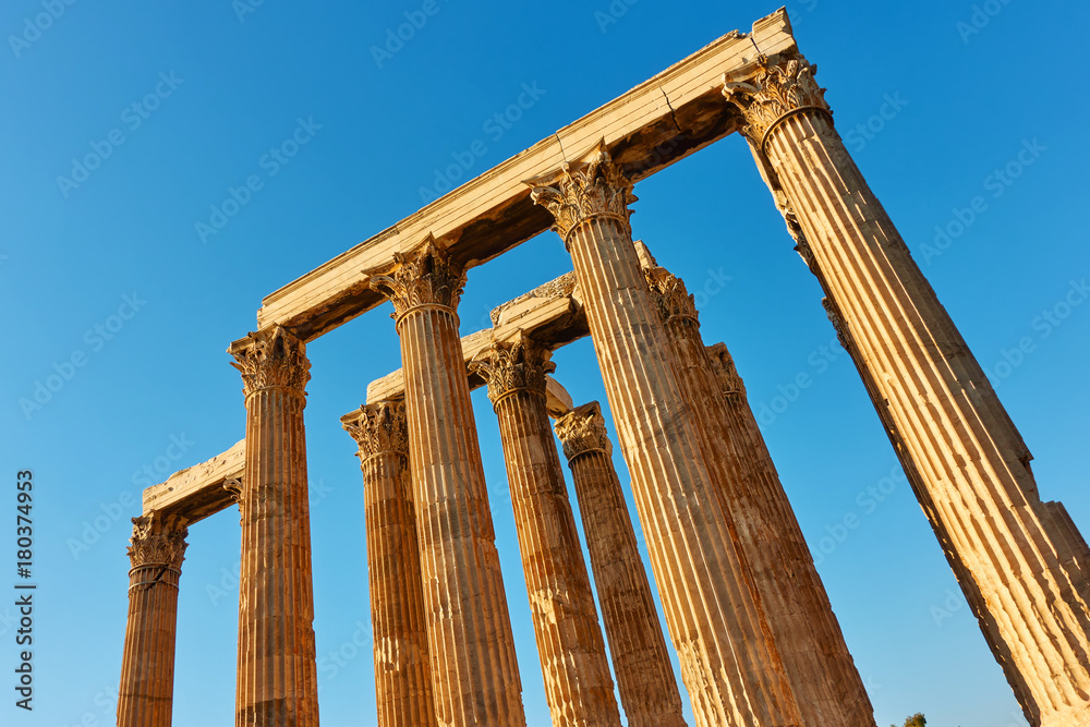 Fototapeta Columns of Zeus Temple