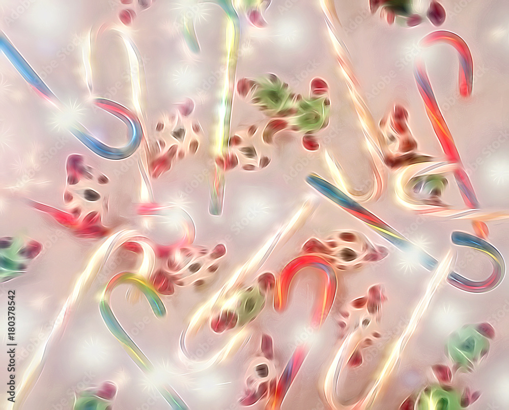 candy canes background
