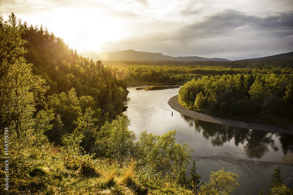 River Northern Sweden