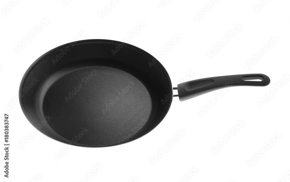 Frying pan on white background Frying pan on white background