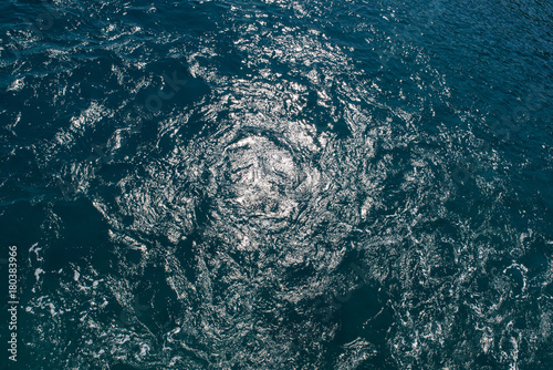 structured water with reflections