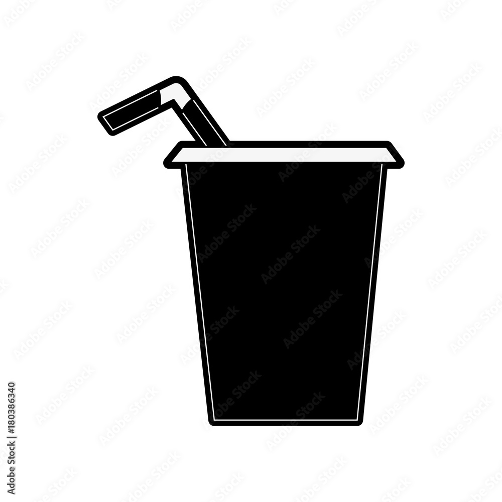 Soda cup isolated icon vector illustration graphic design Soda cup isolated icon vector illustration graphic design