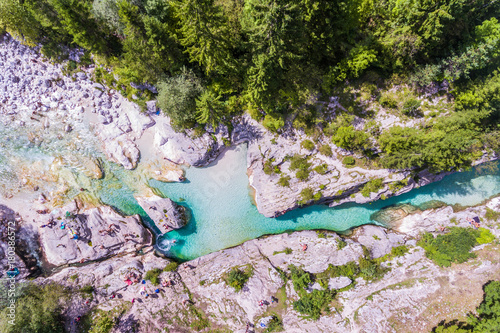 Beautiful alpine river