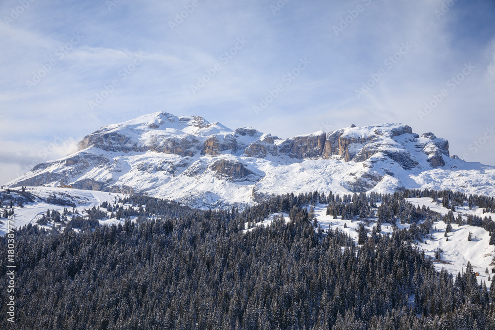 Obraz premium Winter in the alps