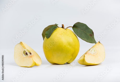 Sliced quince