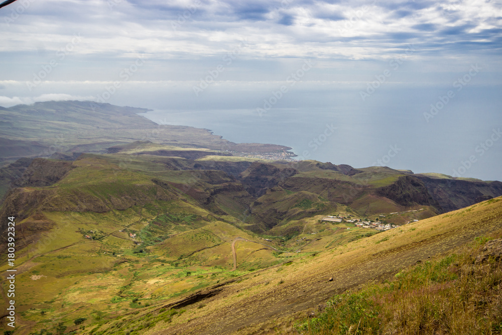 Naklejka premium Visiting Sao Nicolau in Cape Verde - Africa