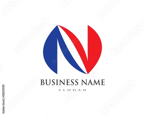 N Letter Logo Business