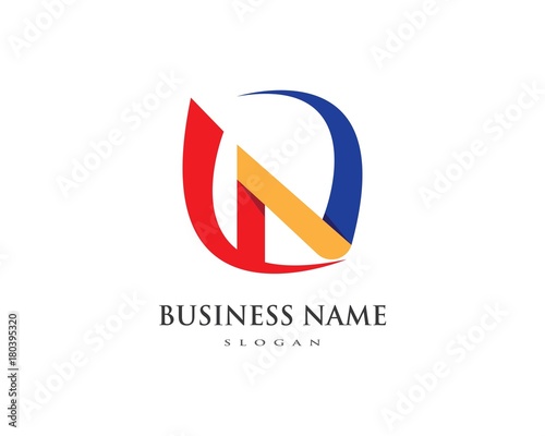 N Letter Logo Business