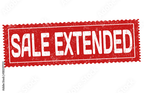 Sale extended grunge rubber stamp