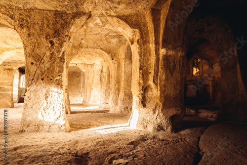 Obraz na plátně Gravina in Puglia - Italian old village