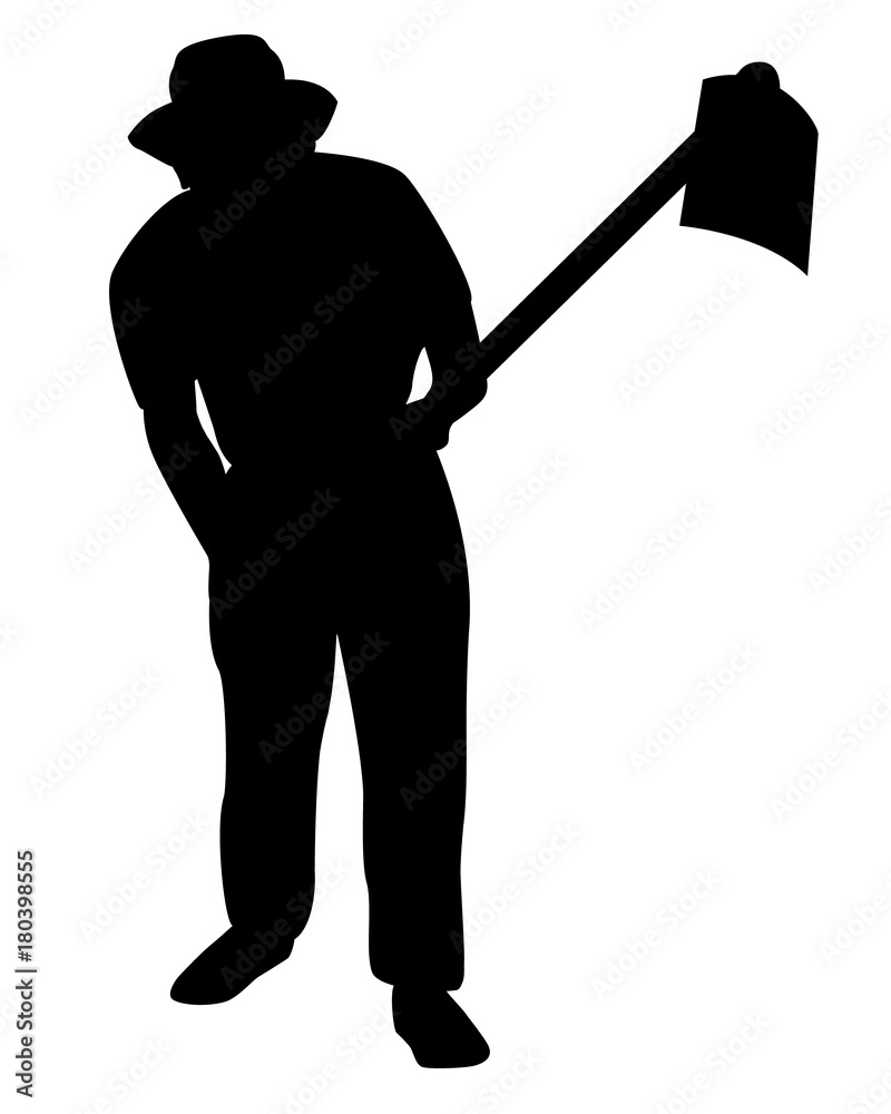 silhouette farmer shape vector design silhouette farmer shape vector design