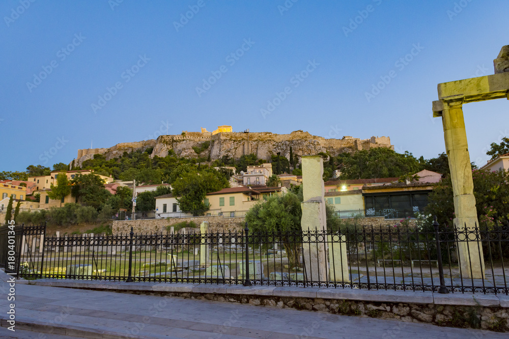 acropolis side view