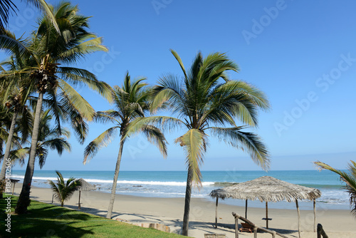 Fototapeta Naklejka Na Ścianę i Meble -  Panoramic view of Mancora, Peru