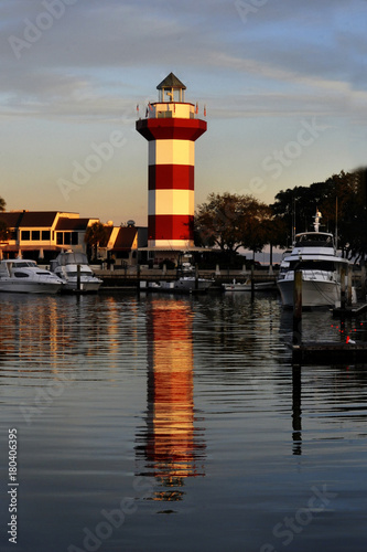 photo of light house at Harbour Town Hilton Head