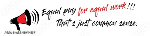 Equal pay for equal work