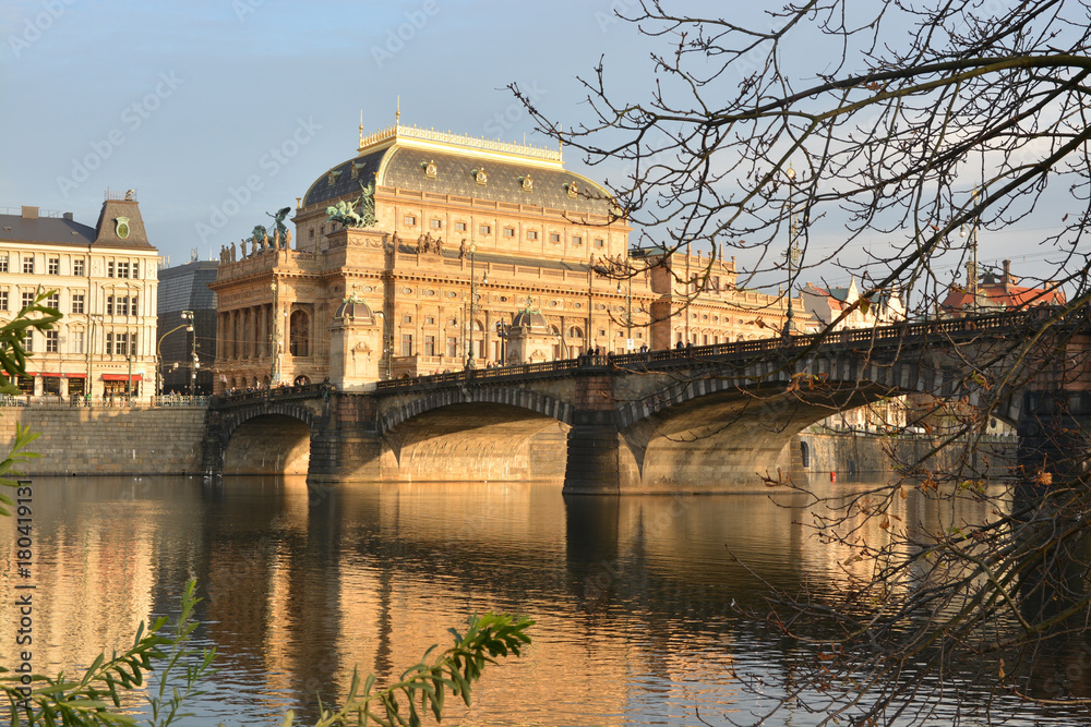 National Theater in Prague.