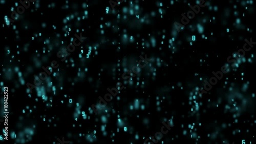 Wallpaper Mural the figures fade in and out, falling into the zone of the defocus. The cinematic background. seamless loop. Torontodigital.ca