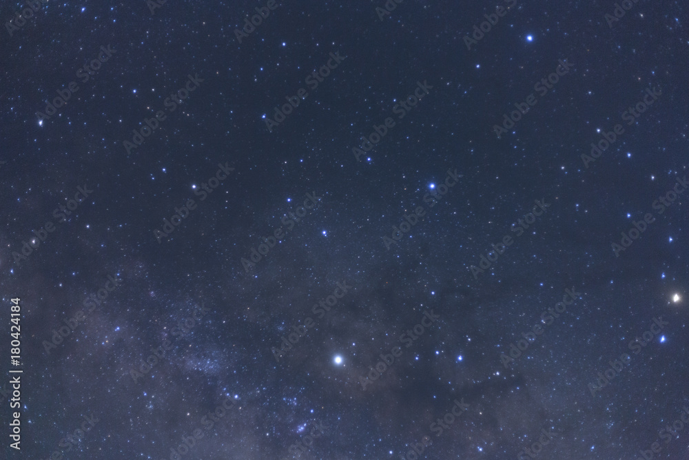 Milky way galaxy with stars and space dust in the universe Milky way galaxy with stars and space dust in the universe