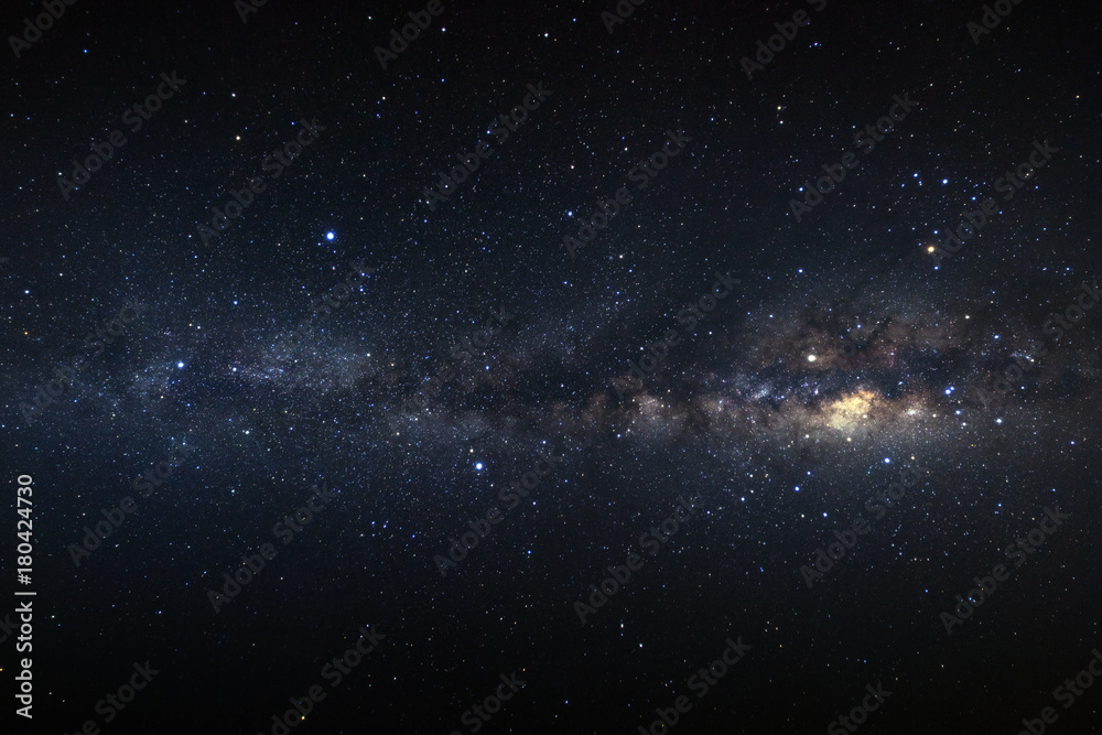 Fototapeta premium Milky way galaxy with stars and space dust in the universe
