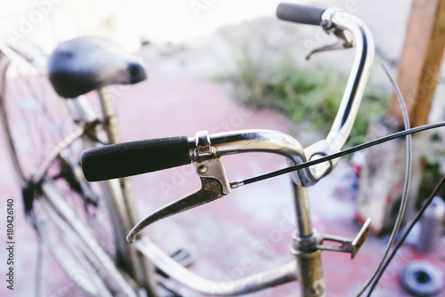 Old And Vintage Bicycle Handle 
