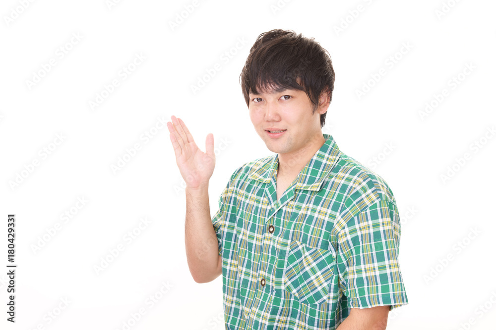 笑顔の男性 笑顔の男性
