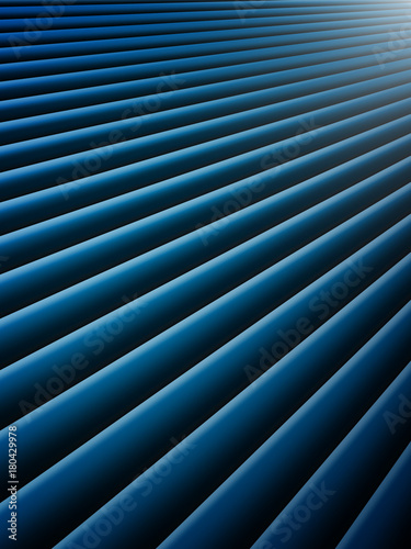 Abstract Blue Dynamic Element 