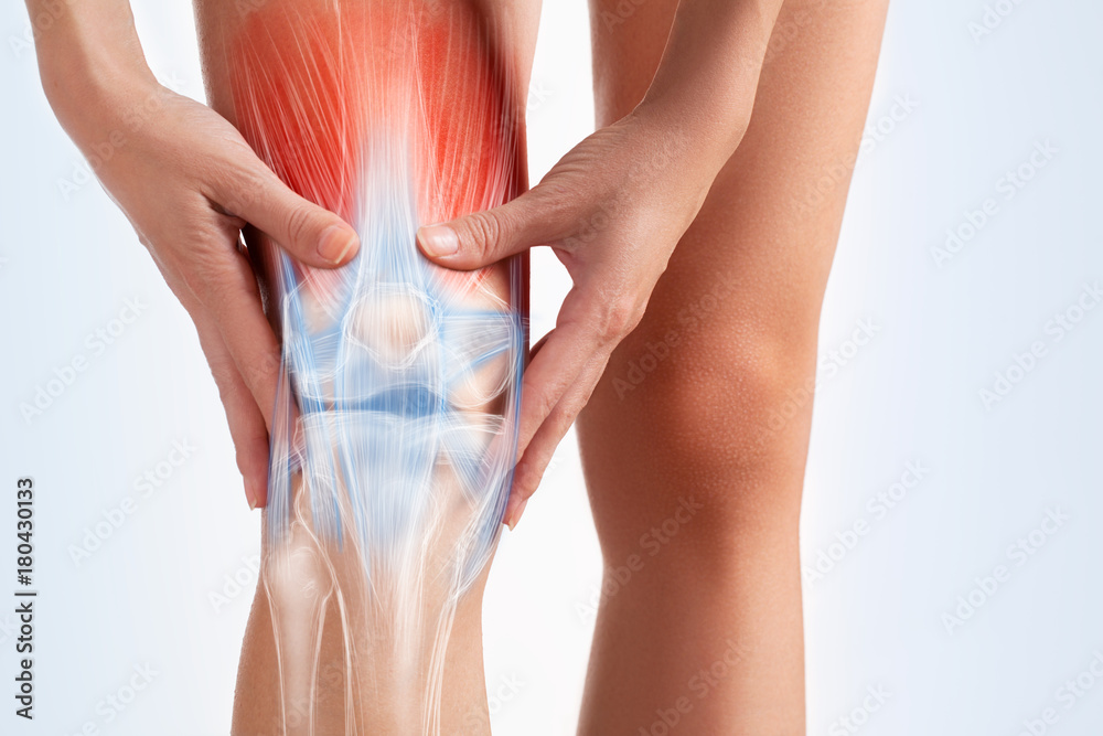 Fotografie Knee pain