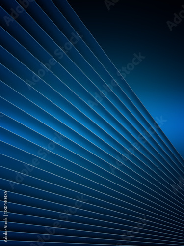 Abstract Blue Dynamic Element 