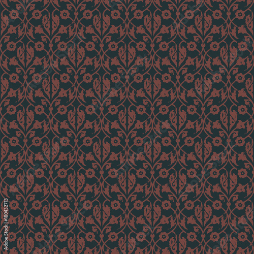 seamless vector elegant royal vintage floral pattern. design for covers, wrapping, textile, wallpapers