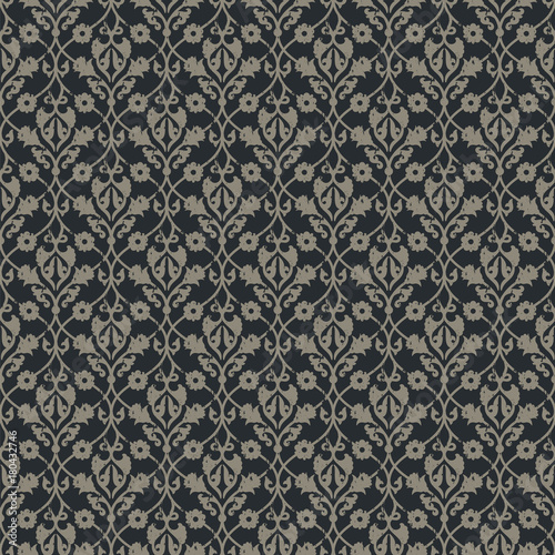 seamless vector elegant royal vintage floral pattern. design for covers, wrapping, textile, wallpapers