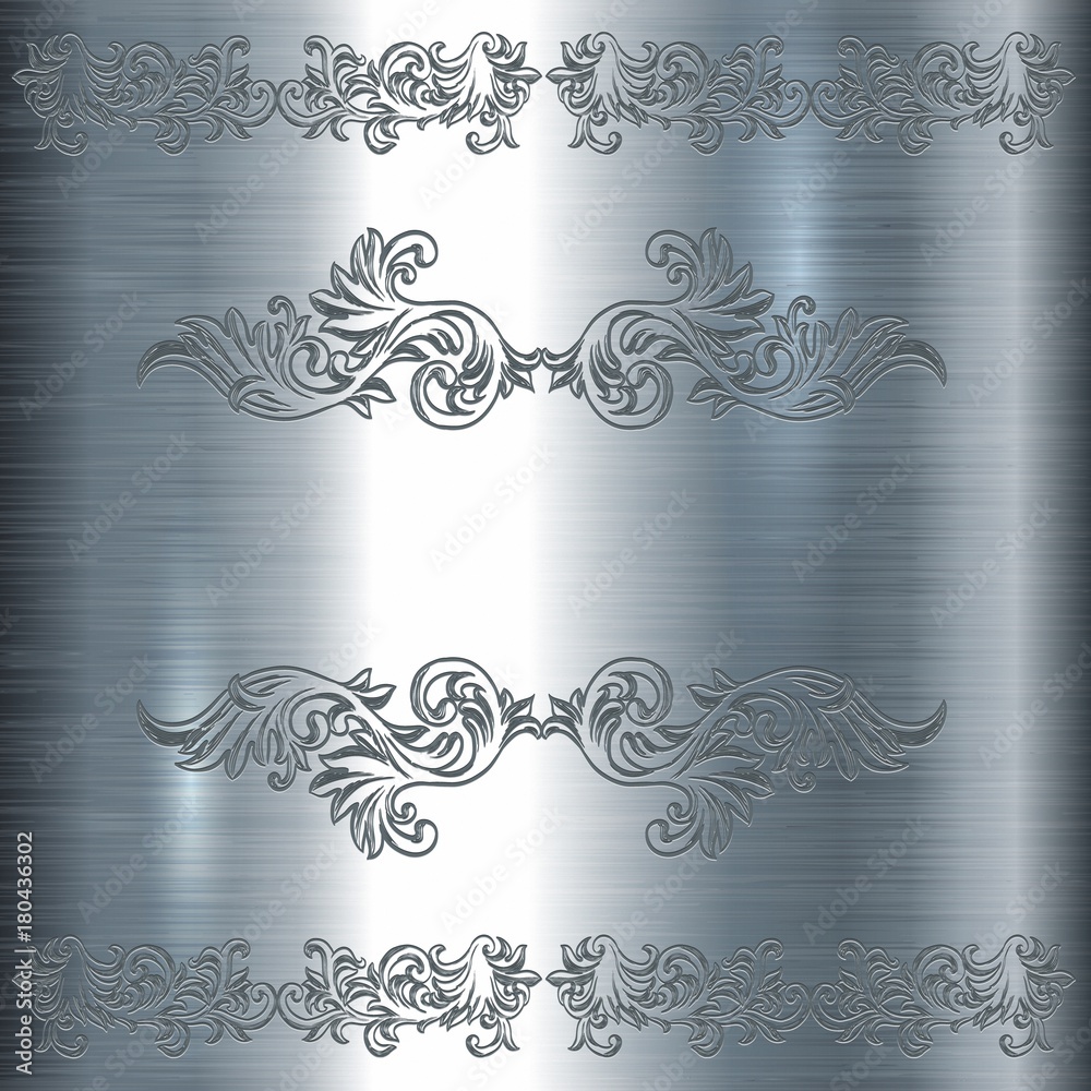 Abstract engraving decorative background.