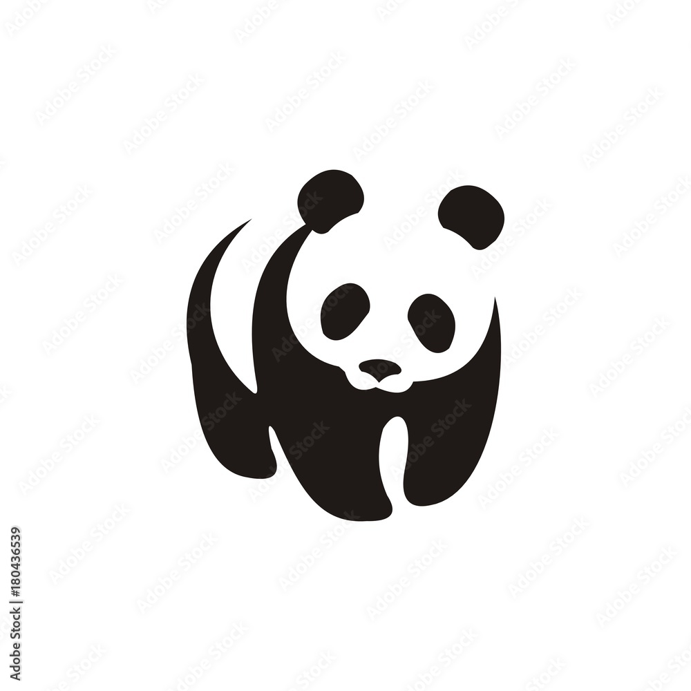 Vettoriale Stock panda logo | Adobe Stock