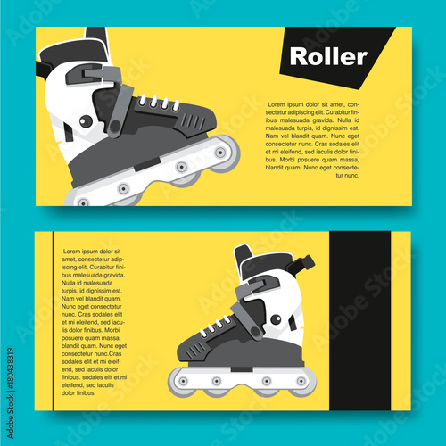 Black and white roller skates for aggressive riding style