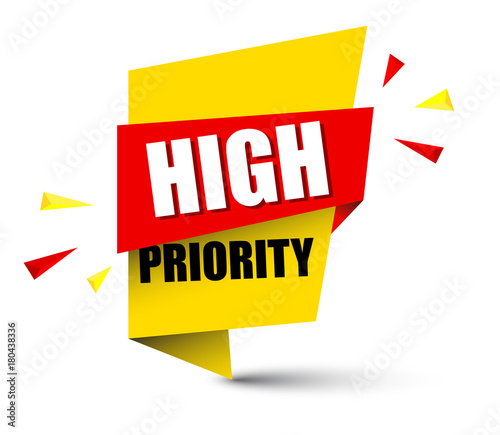 banner high priority