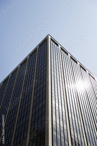 Skyscaper Wall in New York,...