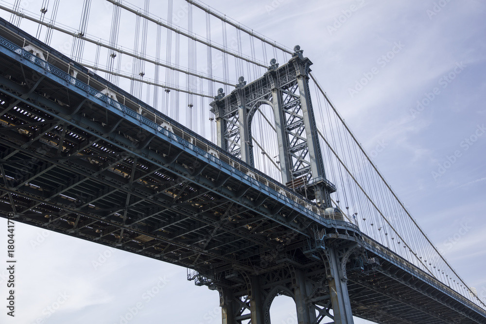 Manhattan Bridge in New York City Manhattan Bridge in New York City