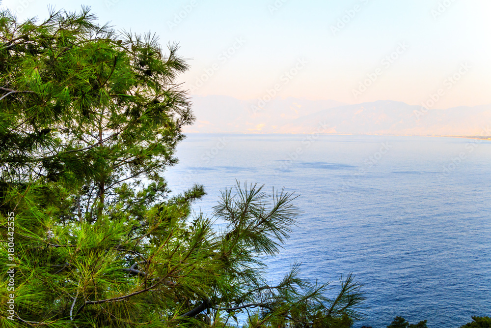 Antalya Sea Landscape View